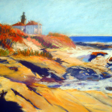 'Beavertail' Pastel Print by Artist Bonnie Lee Turner