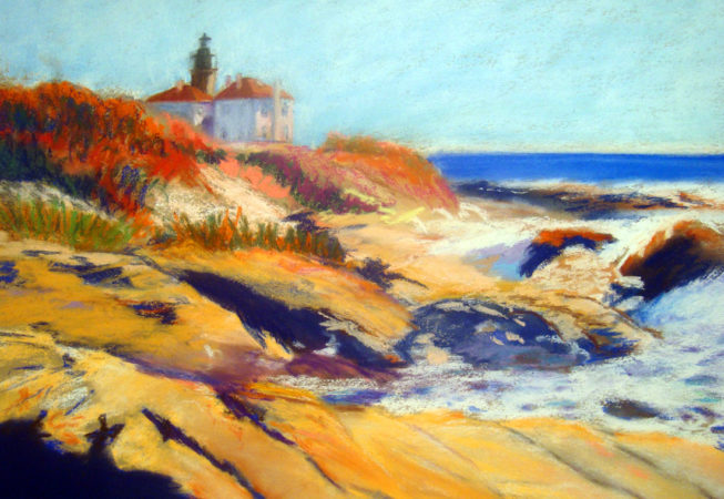 'Beavertail' Pastel Print by Artist Bonnie Lee Turner