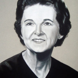 Florence Murray Portrait by Fine Artist Bonnie Lee Turner