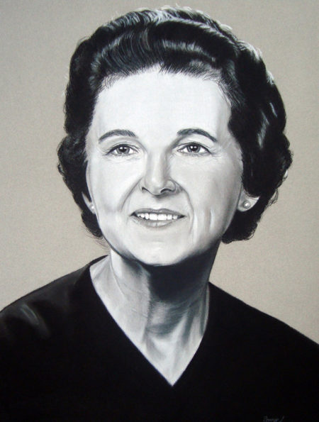 Florence Murray Portrait by Fine Artist Bonnie Lee Turner