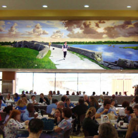 Rhode Island Hospital Cafeteria Mural by Bonnie Lee Turner and Charles C. Clear III
